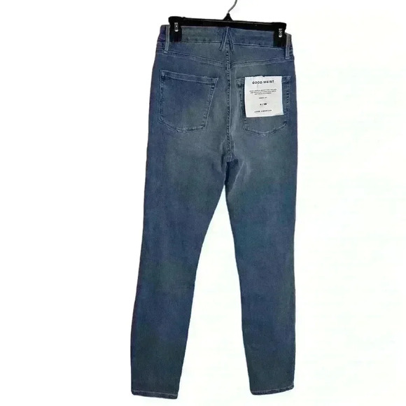 Good american good waist ultra high rise skinny jean in blue629 Size 6/28 - Picture 6 of 10